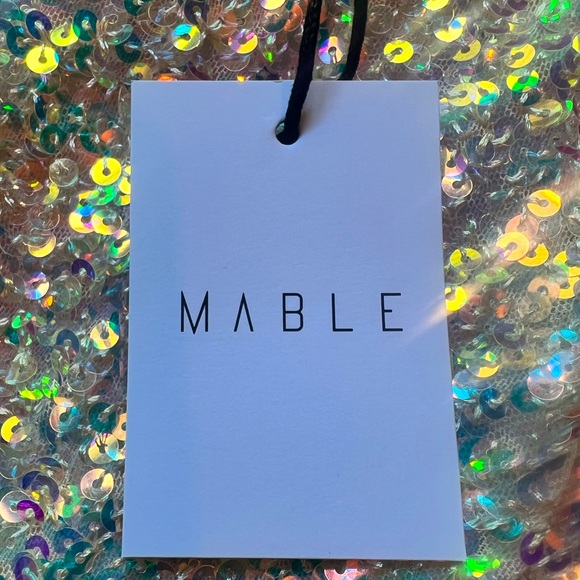 Small Sequenced American Threads Cocktail Dress - Picture 5 of 6